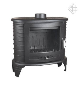 Kamna KRATKI KOZA K8 s ventilátorem