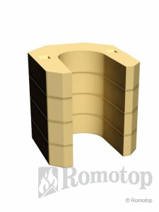 Pro ROMOTOP Akumulační sada pro krbová kamna LUGO AKUM 01-04