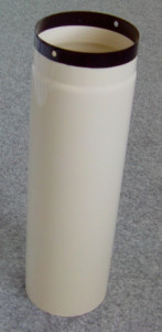 MULDENTHALER rúrky ø 150 mm / 500 mm - slonová kosť - smalt