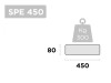 BAXI Antivibrační podstavce SPE450