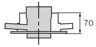 Spalinový adaptér pre systém Ø 80/125mm, PP, oddymenia pre Kondenzačné kotly