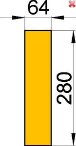 Příslušenství HAAS+SOHN: Cihla č. 164 (sada 2 kusy)