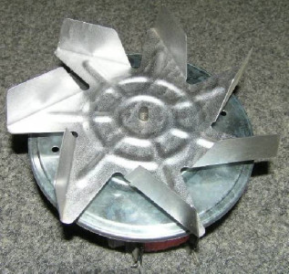 Motorventilátor do horkovzdušné trouby