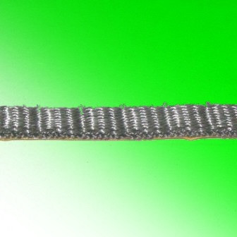 Těsnění kamnářské (šňůra) ploché pod sklo 10x 2 mm, samolepící, černé