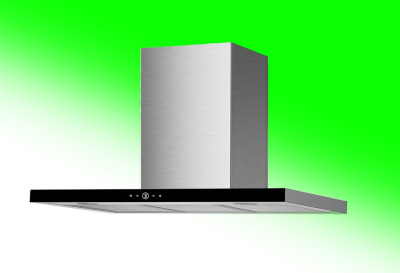 FABER TSPG GLASS X/BK A90 Komínová digestoř