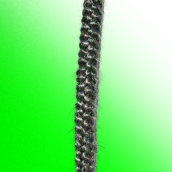 Těsnění kamnářské (šňůra), průměr 4mm, kulatá, černá