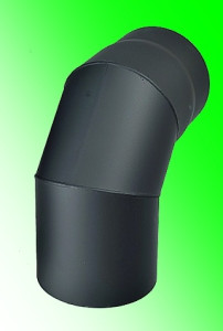 Kovo KRAUS koleno 90°/ø 180 mm ČERNÁ