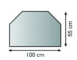LIENBACHER 21.02.871.2 sklo před kamna 100 x 55 cm