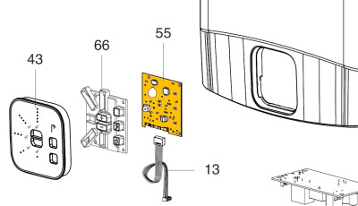 ARISTON Panel ovládací pro VELIS EVO 100