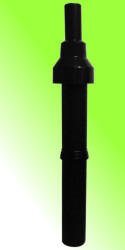 Vertikální komínová koncovka Ø 60/100, délka 1,1 m (0,7 m nad střechu) – (plast/